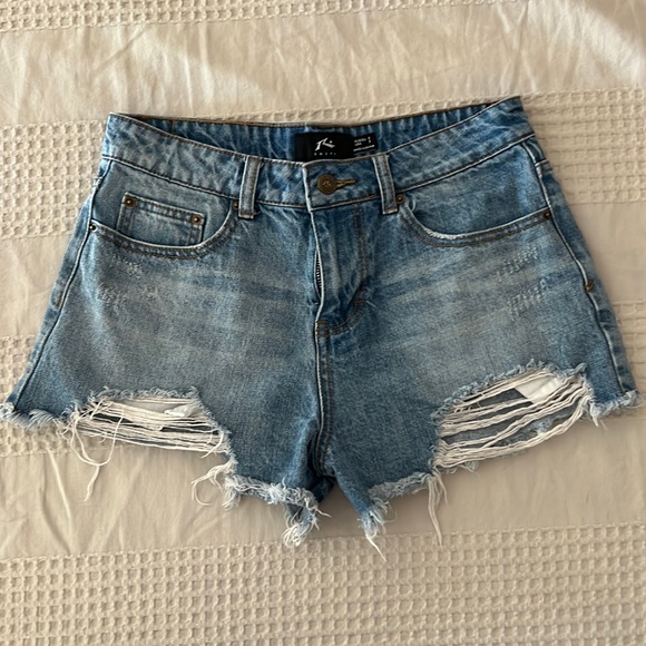 Rusty Brand Cut-off Shorts - Picture 1 of 3